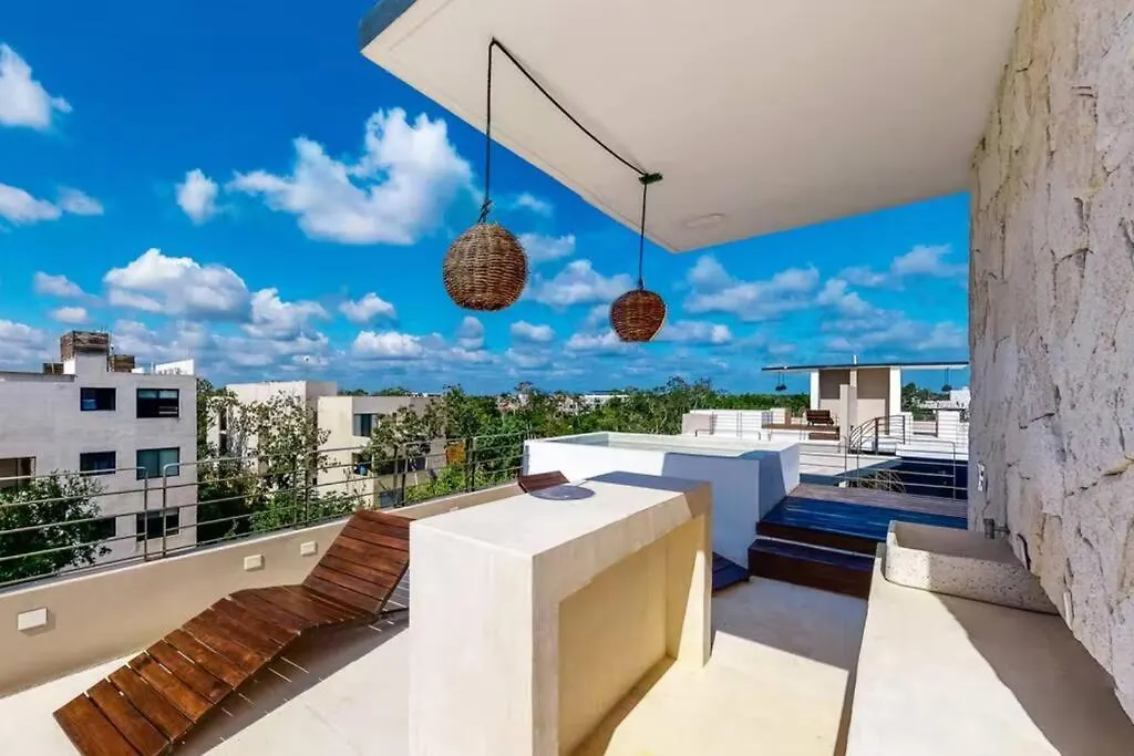 Apartament 308 Amena Modern Penthouse W/Gym And Private Pool&Rooftop Tulum