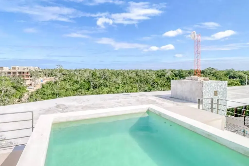 Apartament 308 Amena Modern Penthouse W/Gym And Private Pool&Rooftop Tulum