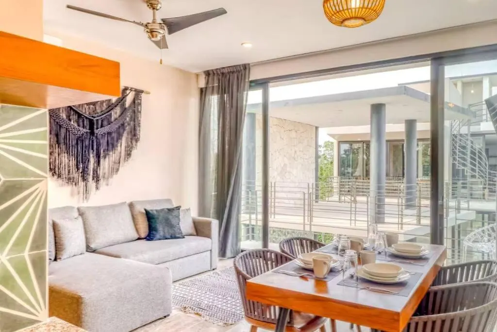 Apartament 308 Amena Modern Penthouse W/Gym And Private Pool&Rooftop Tulum 0*,