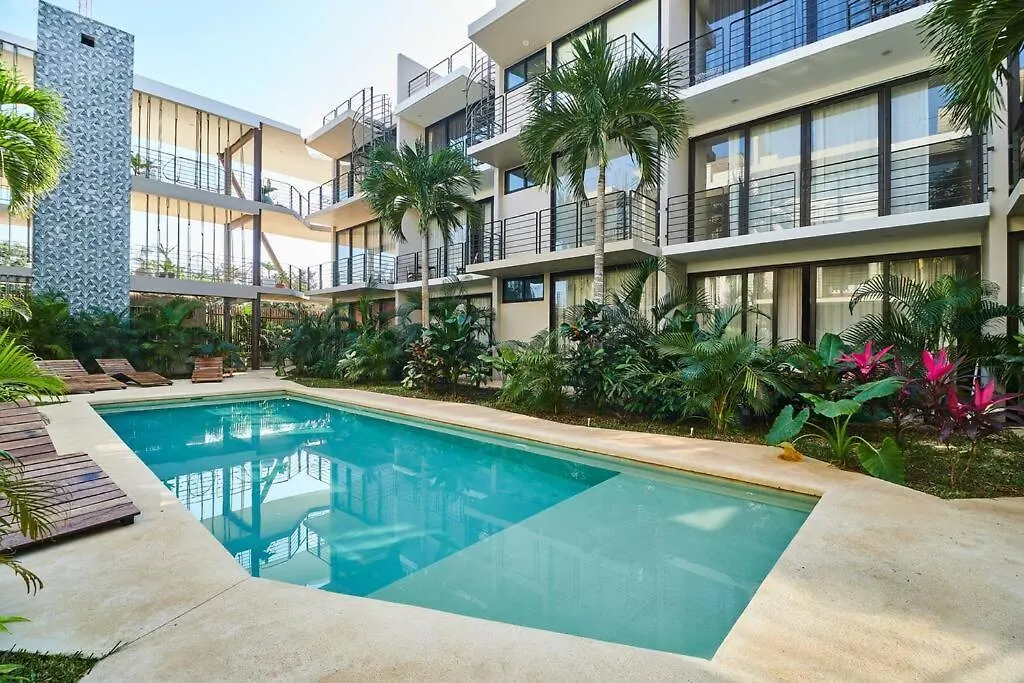 308 Amena Modern Penthouse W/Gym And Private Pool&Rooftop Apartment Tulum
