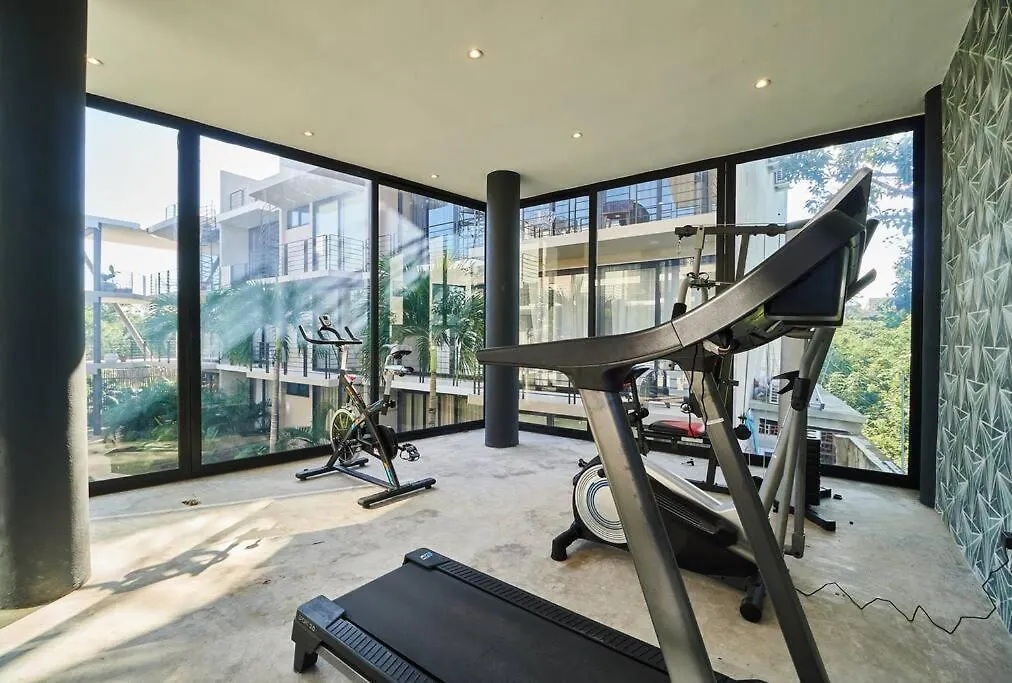308 Amena Modern Penthouse W/Gym And Private Pool&Rooftop Apartment Tulum 0*,  Mexico